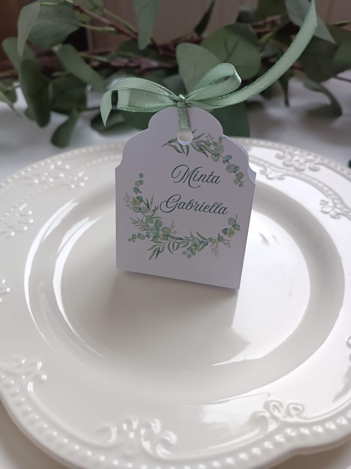 Köszönőajándék csokival